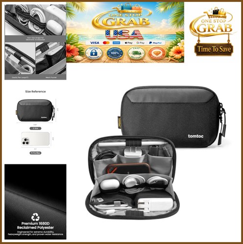 Travel cable organizer pouch - travel,